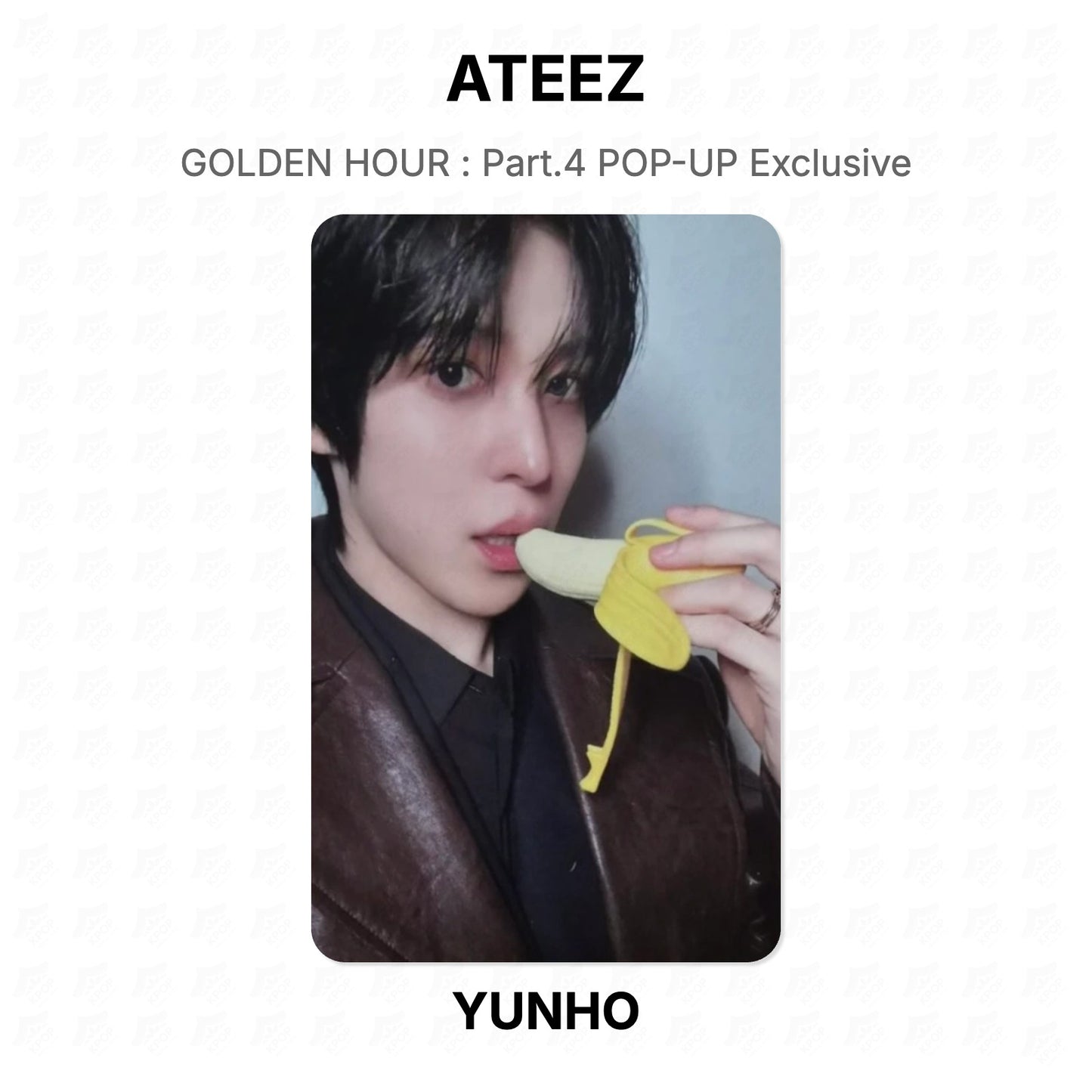 ATEEZ GOLDEN HOUR : Part.4 POP-UP Exclusive Official Photocard