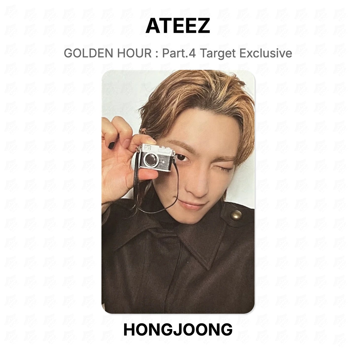 ATEEZ GOLDEN HOUR : Part.4 Target Exclusive Official Photocard