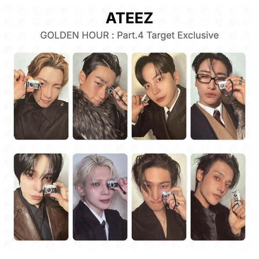 ATEEZ GOLDEN HOUR : Part.4 Target Exclusive Official Photocard