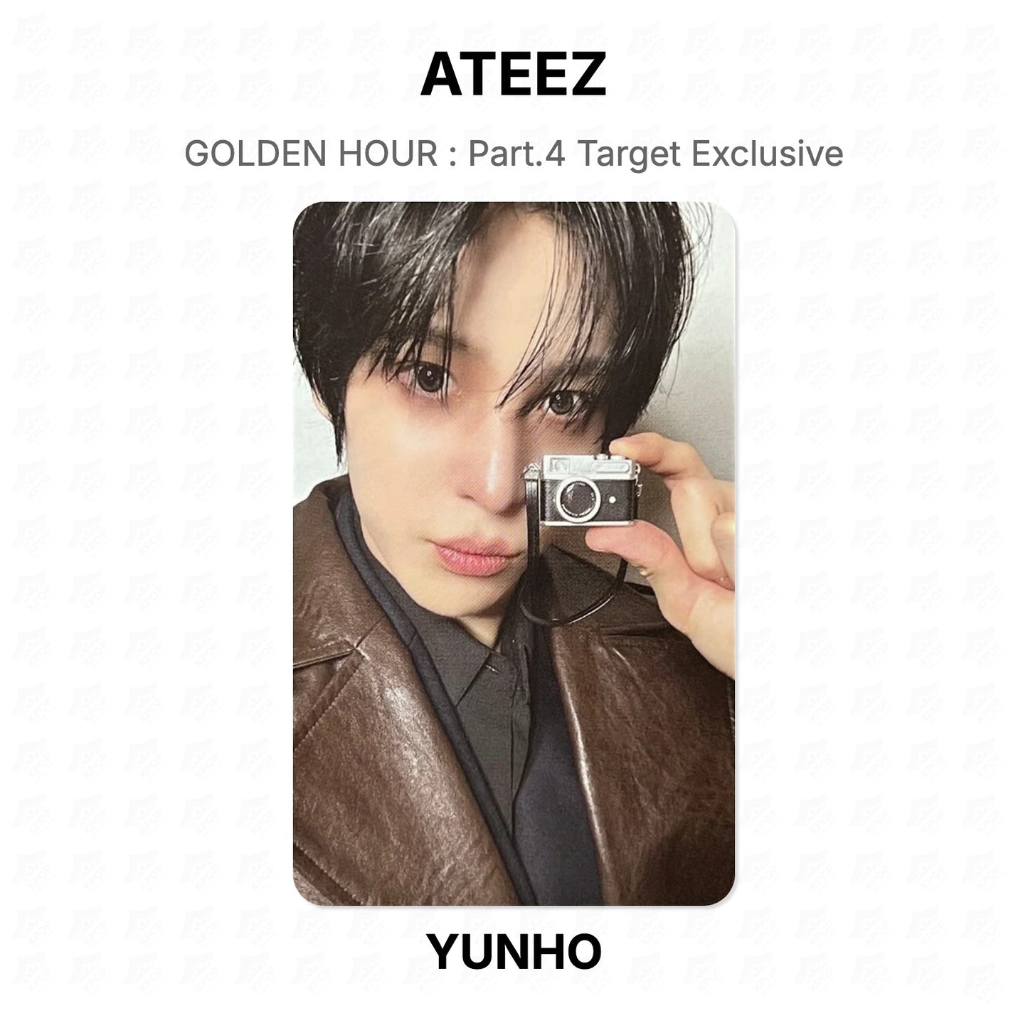 ATEEZ GOLDEN HOUR : Part.4 Target Exclusive Official Photocard