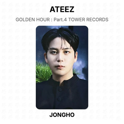 ATEEZ GOLDEN HOUR : Part.4 TOWER RECORDS Official Photocard