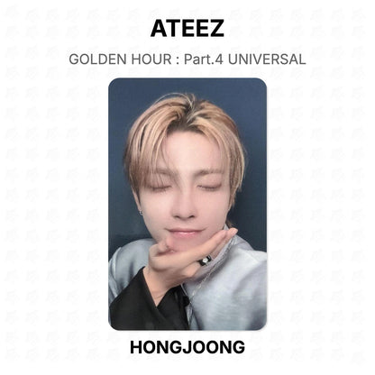 ATEEZ GOLDEN HOUR : Part.4 UNIVERSAL Official Photocard