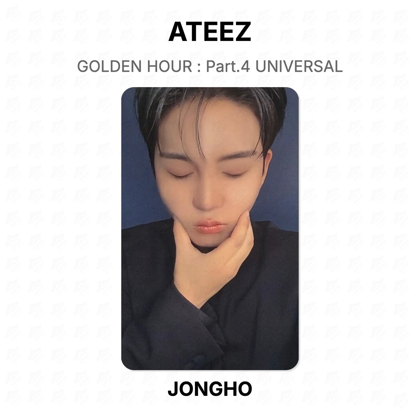 ATEEZ GOLDEN HOUR : Part.4 UNIVERSAL Official Photocard