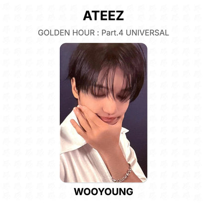 ATEEZ GOLDEN HOUR : Part.4 UNIVERSAL Official Photocard