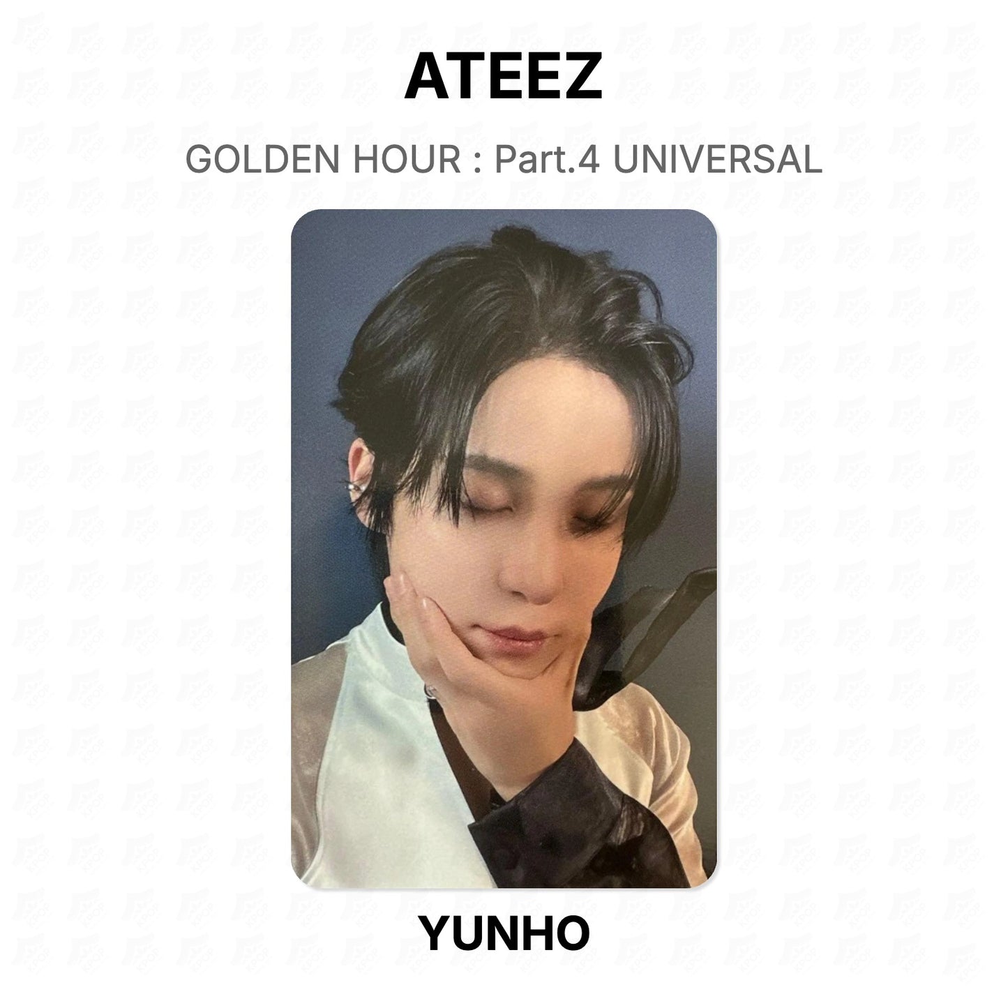 ATEEZ GOLDEN HOUR : Part.4 UNIVERSAL Official Photocard