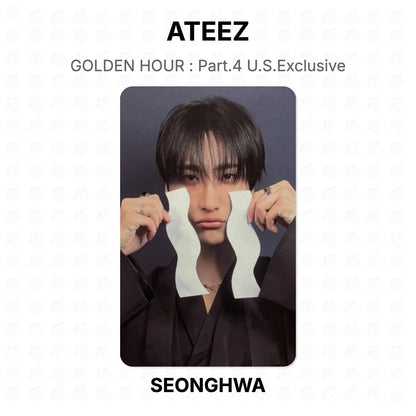 ATEEZ GOLDEN HOUR : Part.4 U.S.Exclusive Official Photocard