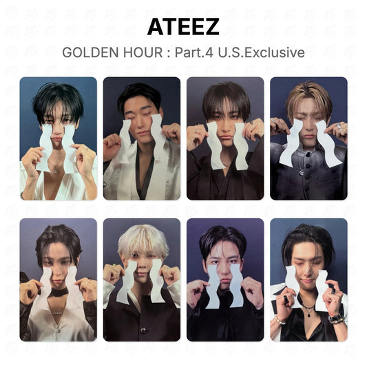 ATEEZ GOLDEN HOUR : Part.4 U.S.Exclusive Official Photocard