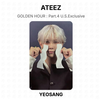 ATEEZ GOLDEN HOUR : Part.4 U.S.Exclusive Official Photocard