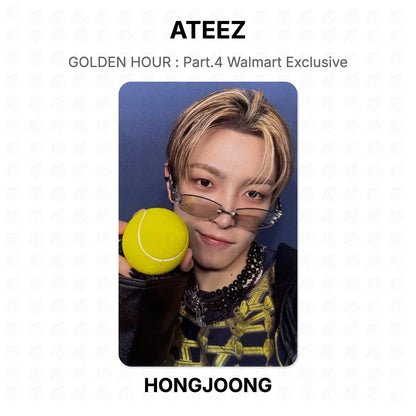 ATEEZ GOLDEN HOUR : Part.4 Walmart Exclusive Official Photocard