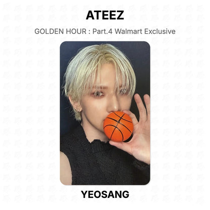 ATEEZ GOLDEN HOUR : Part.4 Walmart Exclusive Official Photocard