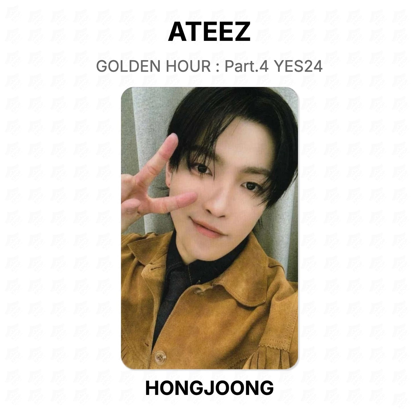 ATEEZ GOLDEN HOUR : Part.4 YES24 Official Photocard