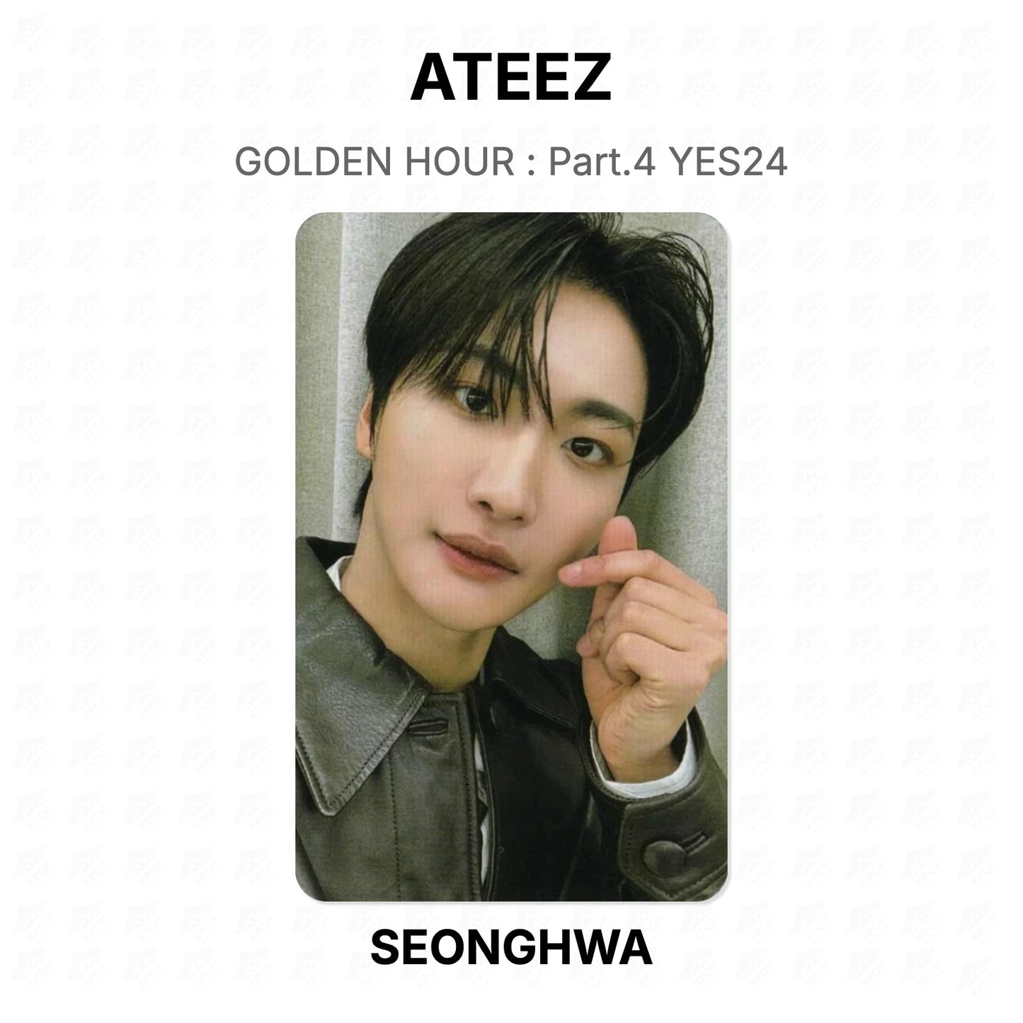 ATEEZ GOLDEN HOUR : Part.4 YES24 Official Photocard