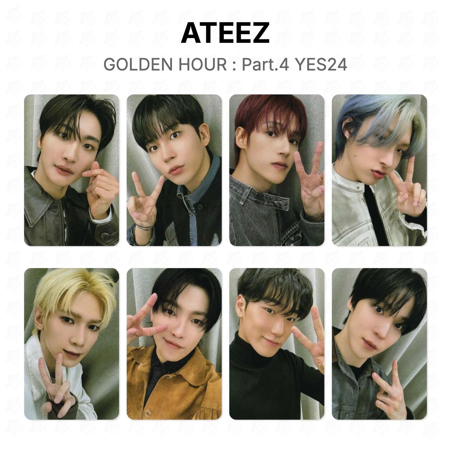 ATEEZ GOLDEN HOUR : Part.4 YES24 Official Photocard