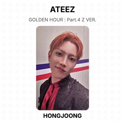 ATEEZ GOLDEN HOUR : Part.4 Z VER. Official Photocard