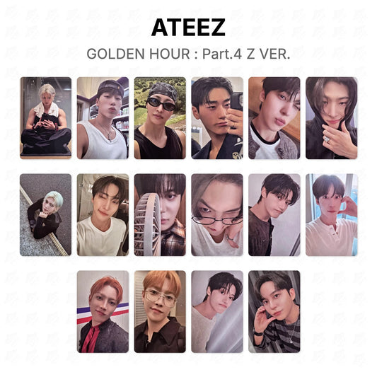 ATEEZ GOLDEN HOUR : Part.4 Z VER. Official Photocard
