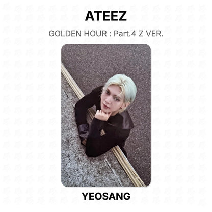 ATEEZ GOLDEN HOUR : Part.4 Z VER. Official Photocard