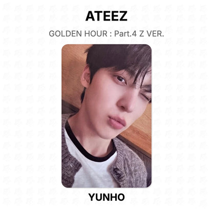 ATEEZ GOLDEN HOUR : Part.4 Z VER. Official Photocard