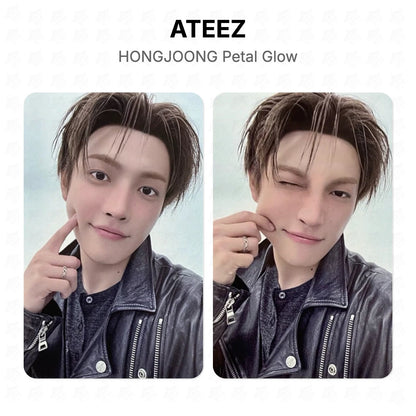 ATEEZ HONGJOONG Petal Glow Official Photocard