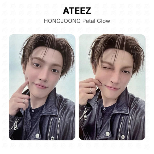 ATEEZ HONGJOONG Petal Glow Official Photocard