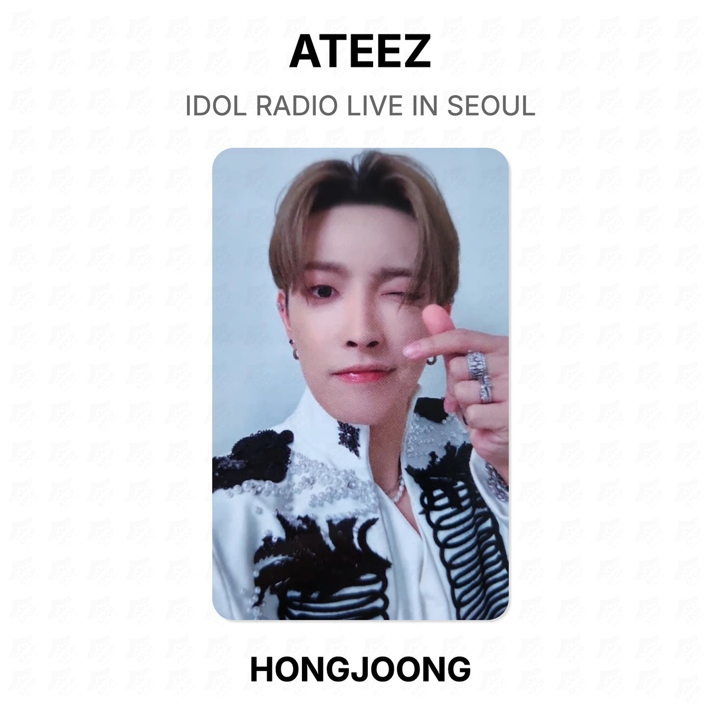 ATEEZ IDOL RADIO LIVE IN SEOUL Official Photocard