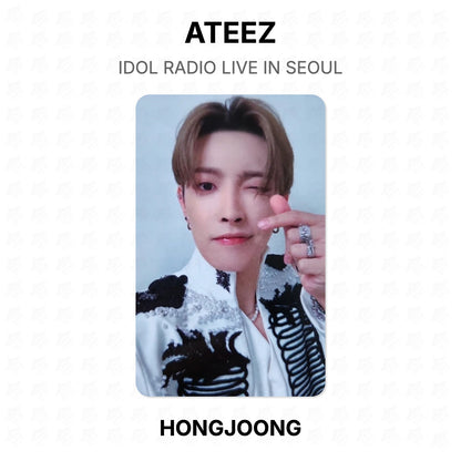 ATEEZ IDOL RADIO LIVE IN SEOUL Official Photocard