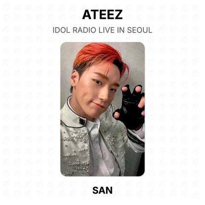 ATEEZ IDOL RADIO LIVE IN SEOUL Official Photocard