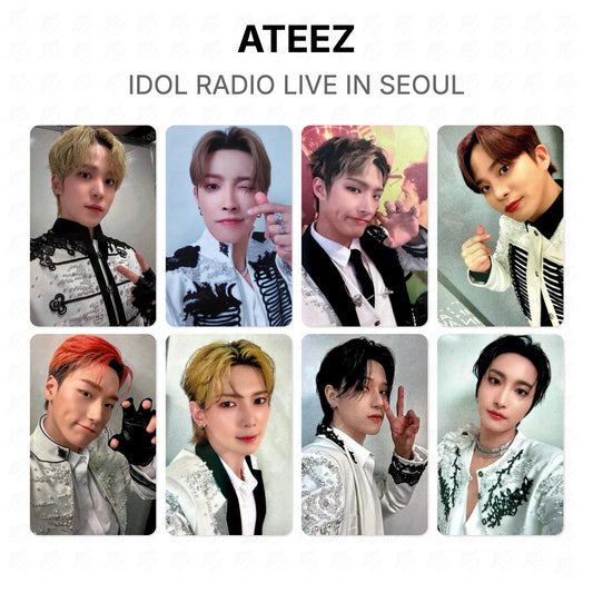 ATEEZ IDOL RADIO LIVE IN SEOUL Official Photocard