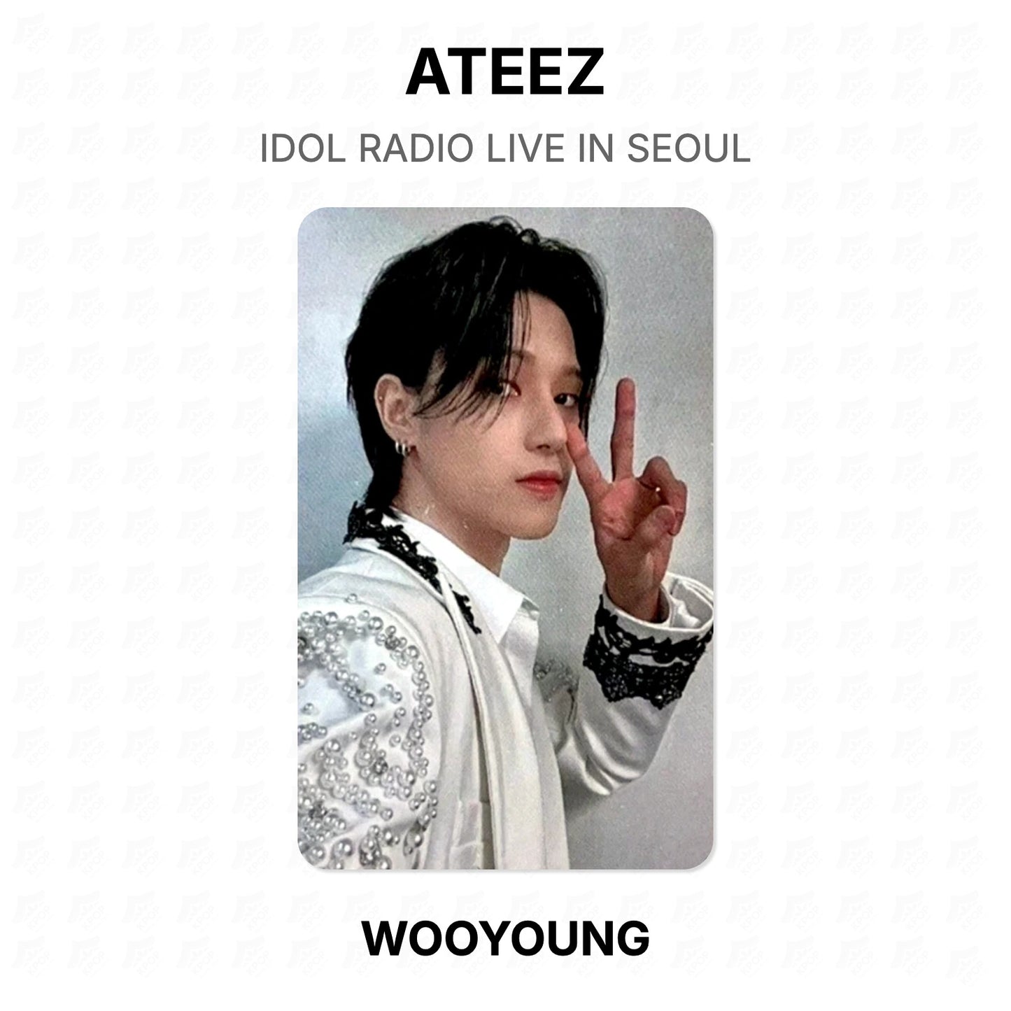 ATEEZ IDOL RADIO LIVE IN SEOUL Official Photocard