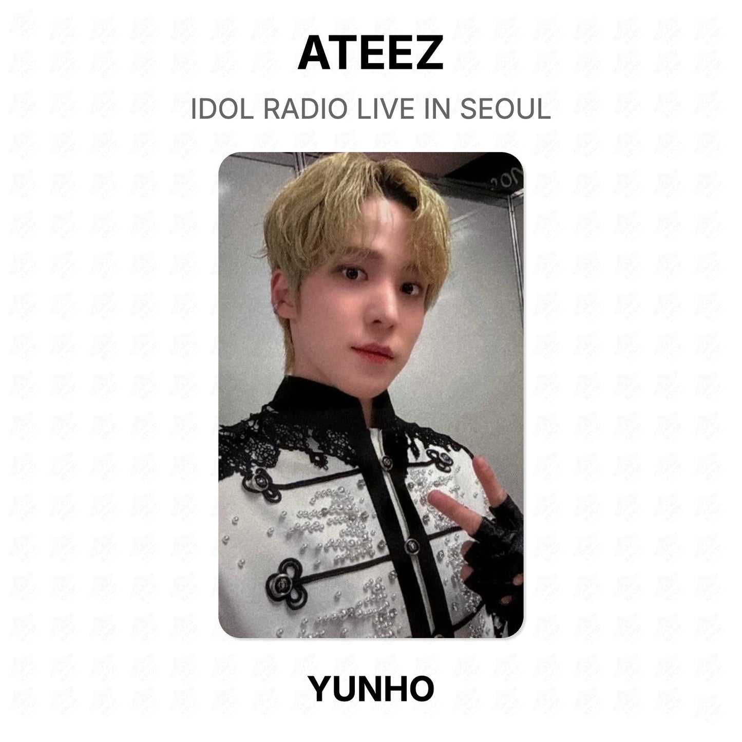 ATEEZ IDOL RADIO LIVE IN SEOUL Official Photocard