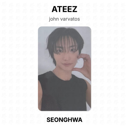 ATEEZ john varvatos Official Photocard