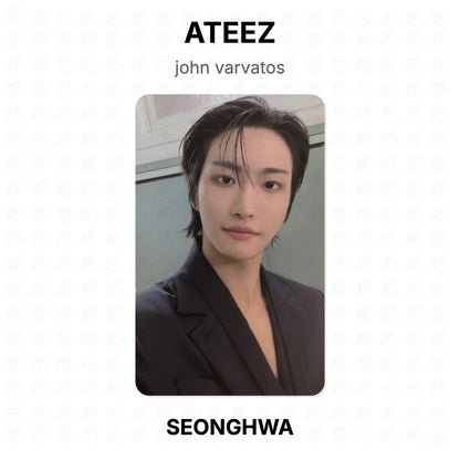 ATEEZ john varvatos Official Photocard