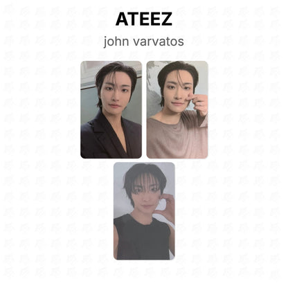 ATEEZ john varvatos Official Photocard