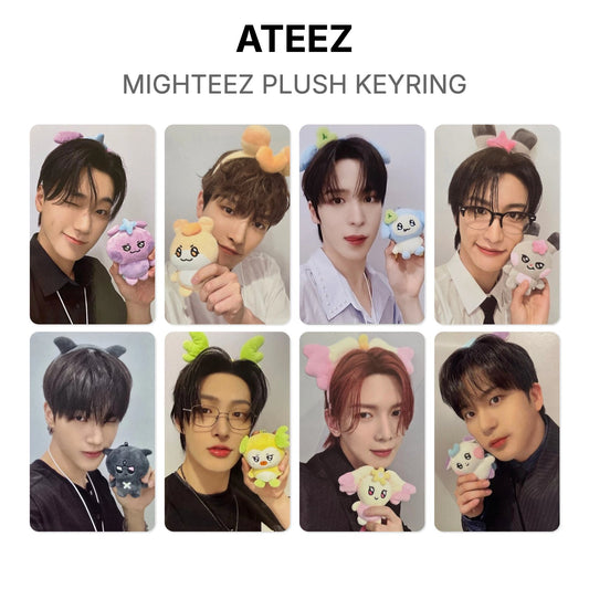 ATEEZ MIGHTEEZ PLUSH KEYRING Official Photocard