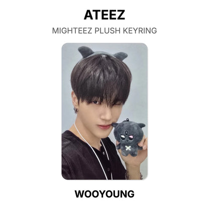 ATEEZ MIGHTEEZ PLUSH KEYRING Official Photocard