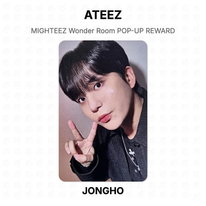 ATEEZ MIGHTEEZ Wonder Room POP-UP REWARD Official Photocard
