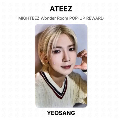 ATEEZ MIGHTEEZ Wonder Room POP-UP REWARD Official Photocard