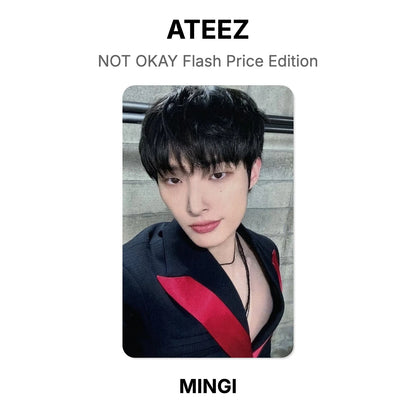 ATEEZ NOT OKAY Flash Price Edition Official Photocard