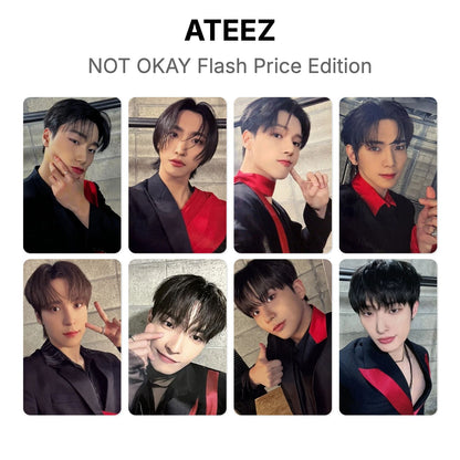 ATEEZ NOT OKAY Flash Price Edition Official Photocard