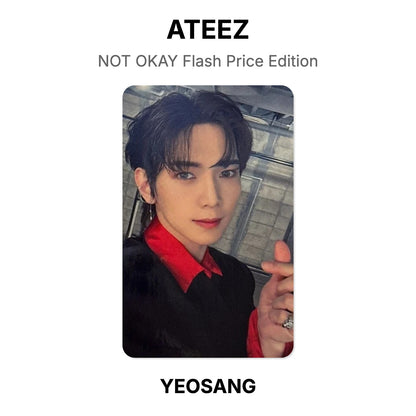 ATEEZ NOT OKAY Flash Price Edition Official Photocard