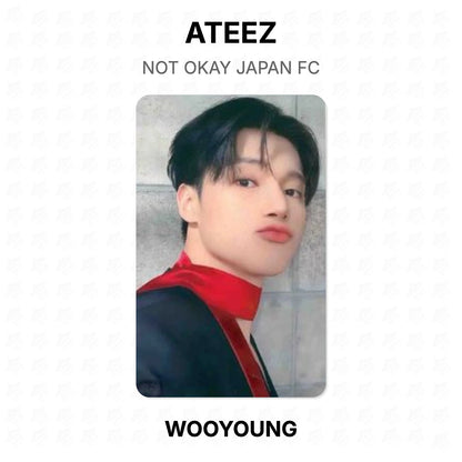 ATEEZ NOT OKAY JAPAN FC Official Photocard