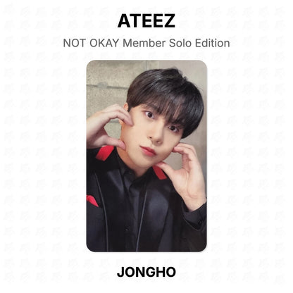 ATEEZ NOT OKAY Member Solo Edition Official Photocard