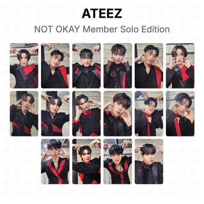ATEEZ NOT OKAY Member Solo Edition Official Photocard