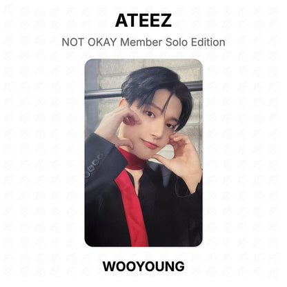 ATEEZ NOT OKAY Member Solo Edition Official Photocard