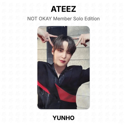 ATEEZ NOT OKAY Member Solo Edition Official Photocard