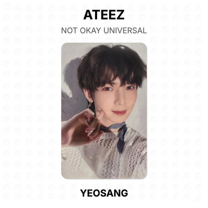ATEEZ NOT OKAY UNIVERSAL Official Photocard