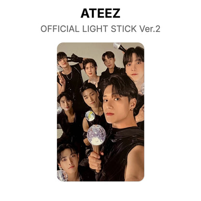 ATEEZ OFFICIAL LIGHT STICK Ver.2 Official Photocard