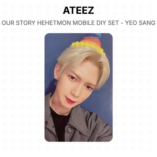 ATEEZ OUR STORY HEHETMON MOBILE DIY SET - YEO SANG Official Photocard