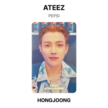 ATEEZ PEPSI Official Photocard