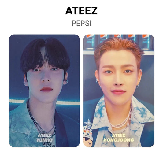 ATEEZ PEPSI Official Photocard