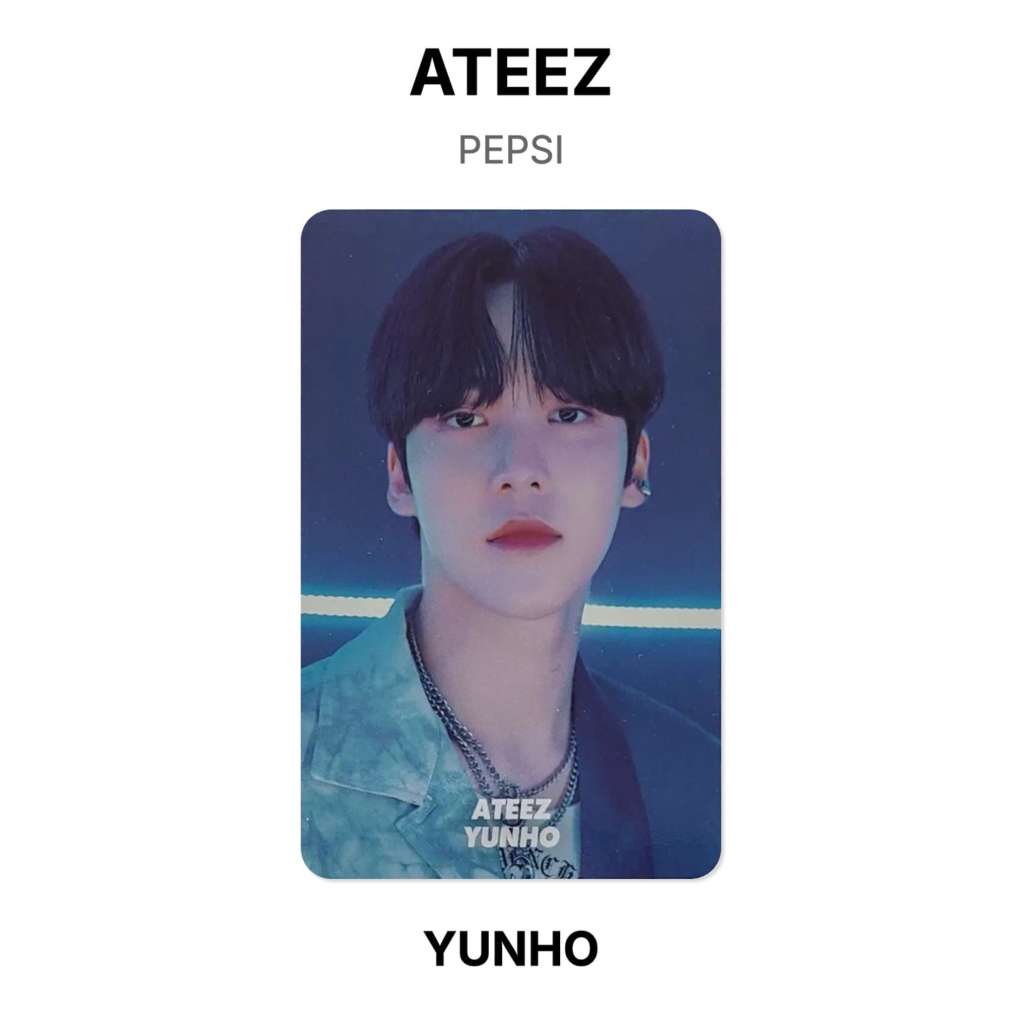 ATEEZ PEPSI Official Photocard